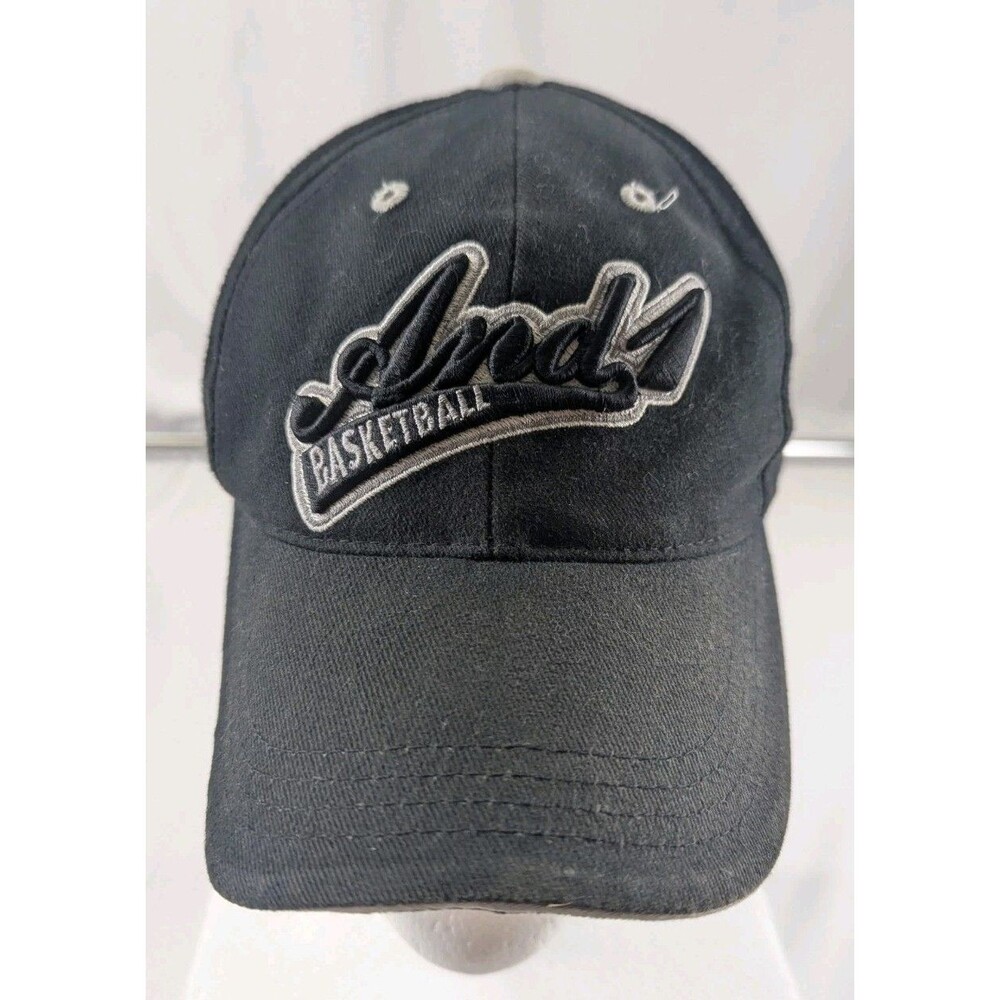 And1 LIDS Youth Cap Black Vintage 00s Y2K Strap Casual Basketball Streetball